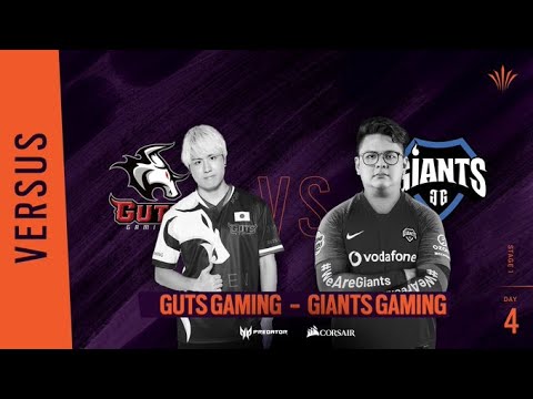 Guts Gaming vs Giants gaming // Rainbow Six APAC North - Playday #4