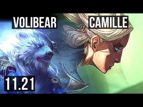 VOLI vs CAMILLE (TOP) | 1300+ games, 6 solo kills, 900K mastery | BR Diamond | 11.21
