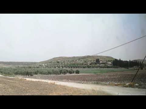 Bus Ride from Tel Dotan down Valley of Dothan