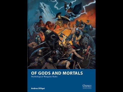 Review - Of Gods and Mortals Mythological Wargame Rules by Osprey Publishing