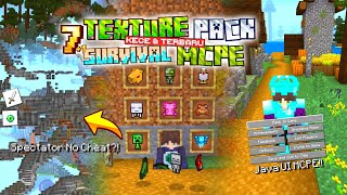 7 TEXTURE PACK RINGAN UNTUK SURVIVAL MCPE‼️ 1.21+