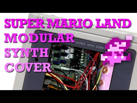 Super Mario Land - Birabuto Kingdom Cover on Modular Synth & Volca Beats #TTNM