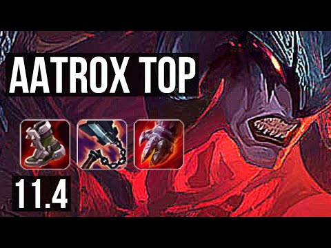 AATROX vs GRAVES (TOP) | 9/1/5, Rank 8 Aatrox, Dominating | TR Grandmaster | v11.4