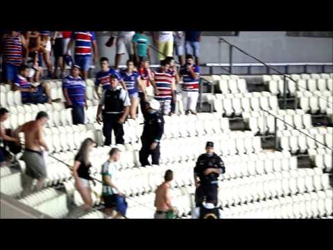 Tumulto, correria e tiros após Fortaleza 1x1 Juventude no Castelão