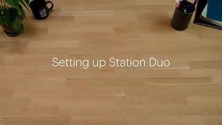 Setting up Station Duo (gen 2)