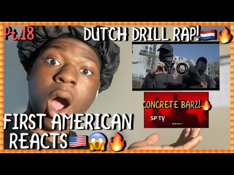 AMERICAN REACTS to DUTCH DRILL RAP!#EDG 87 KL X (73) T.Y - YO | KL - CONCRETE BARZ #30 |Pt.18
