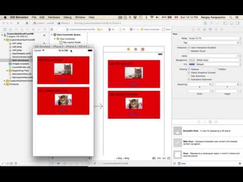 Creating custom user interface with XIB and loading it as Subview. Swift + Xcode 6
