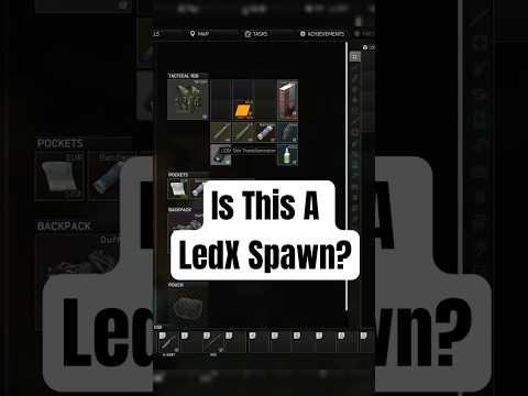 IS THIS A 100% LEDX SPAWN? #eft #tarkov #escapefromtarkov