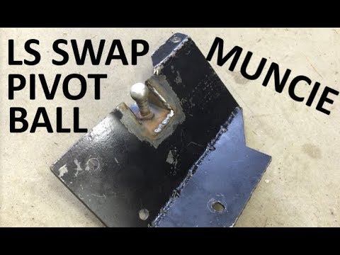 So installieren Sie das Muncie-Kupplungsgestänge an der LS Swap 4-Gang-Pivot-Ball-Z-Bar-Halterung
