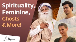Deja Blu & Andre Duqum Interview Sadhguru in the Mojave Desert video
