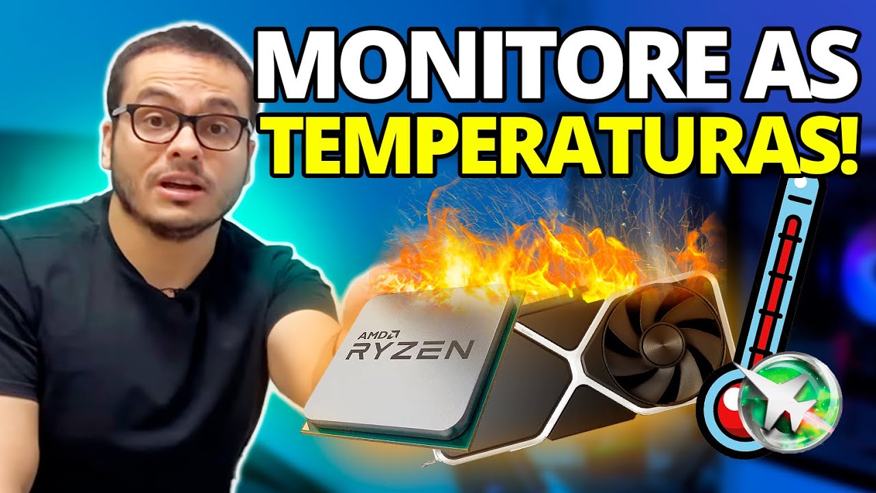 MONITORE O SEU PC E PLACA DE VIDEO COM TEMPERATURA E MAIS - MSI AFTERBURNER