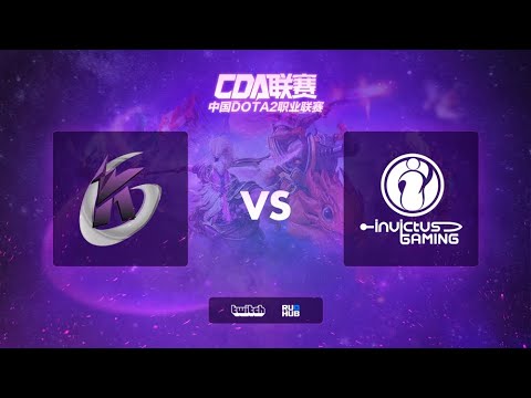 Keen Gaming vs Invictus Gaming, Chinese DOTA2 Professional Association, bo3, game 1 [eiritel & Lost]