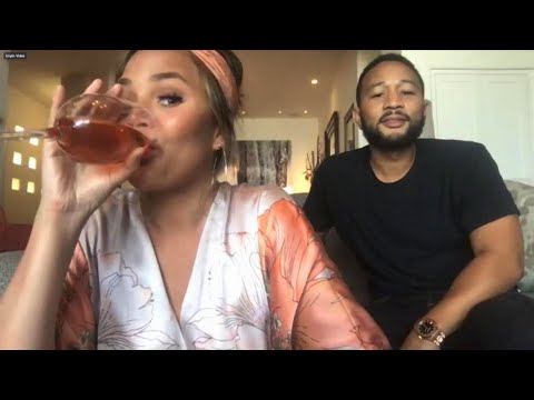 Chrissy Teigen & John Legend on Who’s Dealing with Quarantine Better