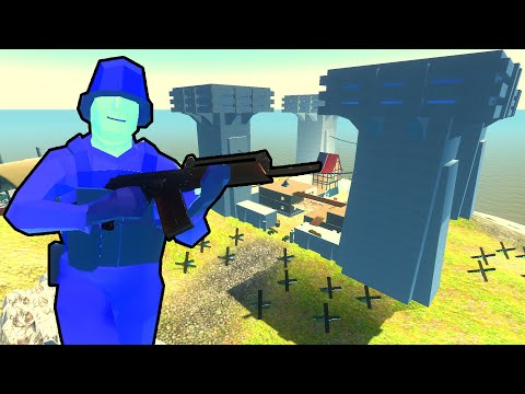 Epic Island Fortress UNDER SIEGE! - Ravenfield: Battle Simulator