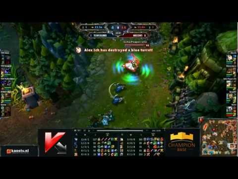 [LOL] Moscow 5 vs Team SoloMid map 2 - Elite of Europe Consolation
