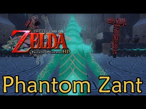 Twilight Princess HD - Palace of Twilight Mini Boss - Phantom Zant