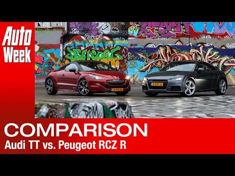 Audi TT vs Peugeot RCZ R - English subtitled