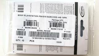 CARD ACTIVATION   BULK English