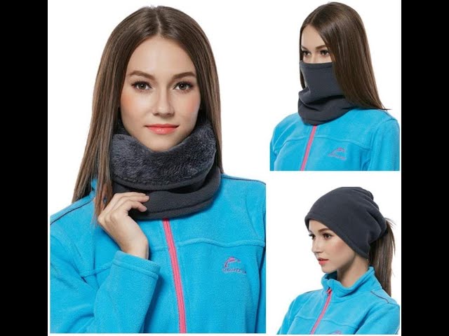 Vídeo relacionado con Bufanda Mujer Hombre Invierno, Braga Cuello Gruesa Braga Termica, Bufanda Tubular Unisex con Doble Cara de Punto y Forro Felpado Calentador de Cuello Engrosado y Elástico para Ciclismo Cold Weather