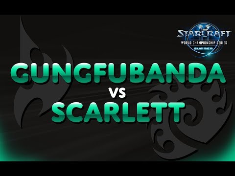 Starcraft 2: GunGFuBanDa (P) vs Scarlett (Z) Bo3 - WCS Summer