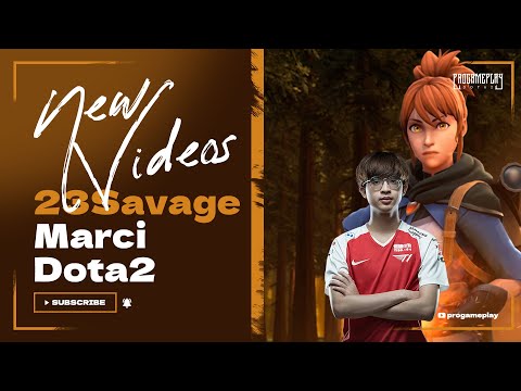 T1 23Savage Marci Safe Lane Dota 2 | Ranked Match | Gameplay