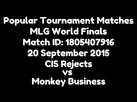 Monkey Business Win! CIS Rejects vs Monkey Business 09202015 252AM MID1805407916 MLG World Finals