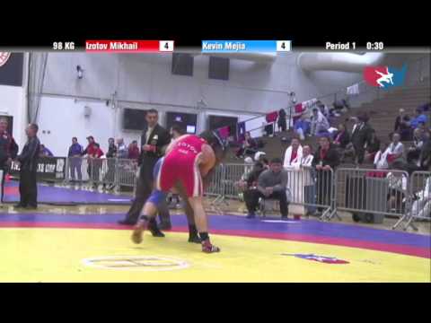 GR 98 KG - QF - Mikhail Izotov (KAZ) vs. Kevin Mejia (HON)