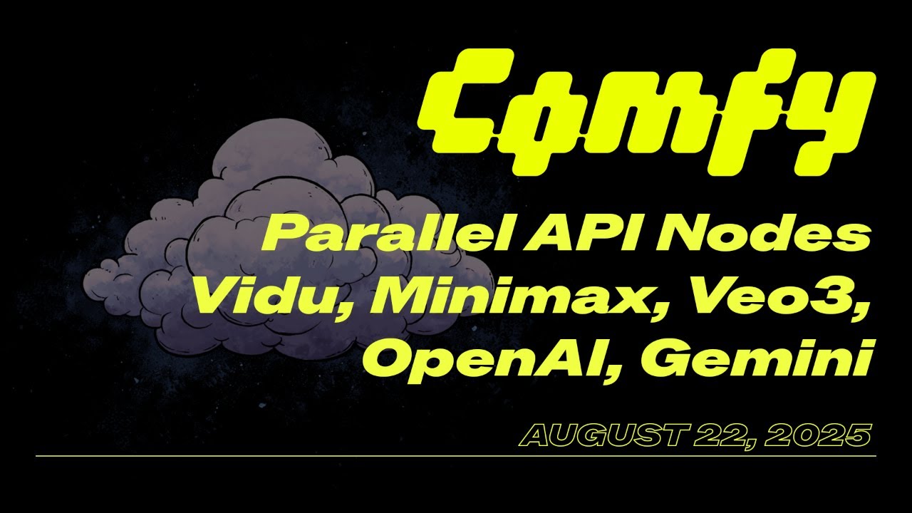Parallel API Nodes in ComfyUI - 5 New Models