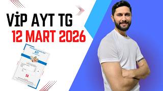 Vip Yayınları AYT Tarih Sorularının Çözümleri / Sos-1 ve Sos-2 / 12 Mart 2026