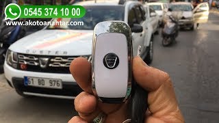 DACIA DUSTER SUSTALI YEDEK ANAHTAR YAPIMI | Çoğaltma Kodlama Kopyalama