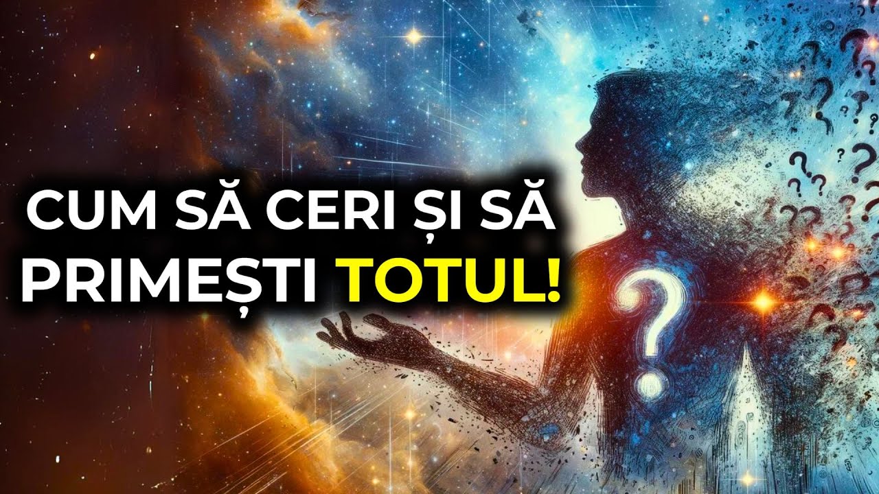 Cum să ceri UNIVERSULUI pentru a OBȚINE TOTUL | ARTA de a CERE