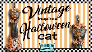 Vintage Inspired Halloween Cat Twisted Sisters Boo-ty Call Collaboration