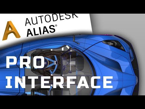 Autodesk Alias Automotive 3D Modelers Interface