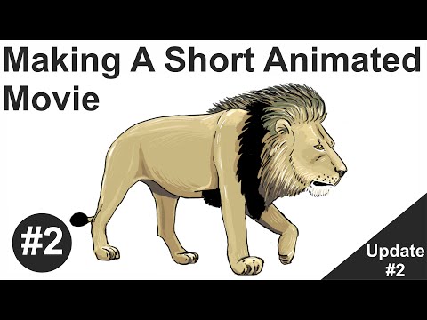 OpenToonz 2D animation - Making A Short Animated Movie - Update #2 - November 2021