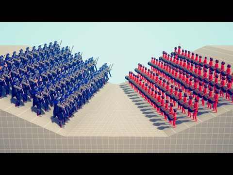 50 RANGED UNITS vs 50 MELEE UNITS - TOURNAMENT #3 | TABS - Totally Accurate Battle Simulator