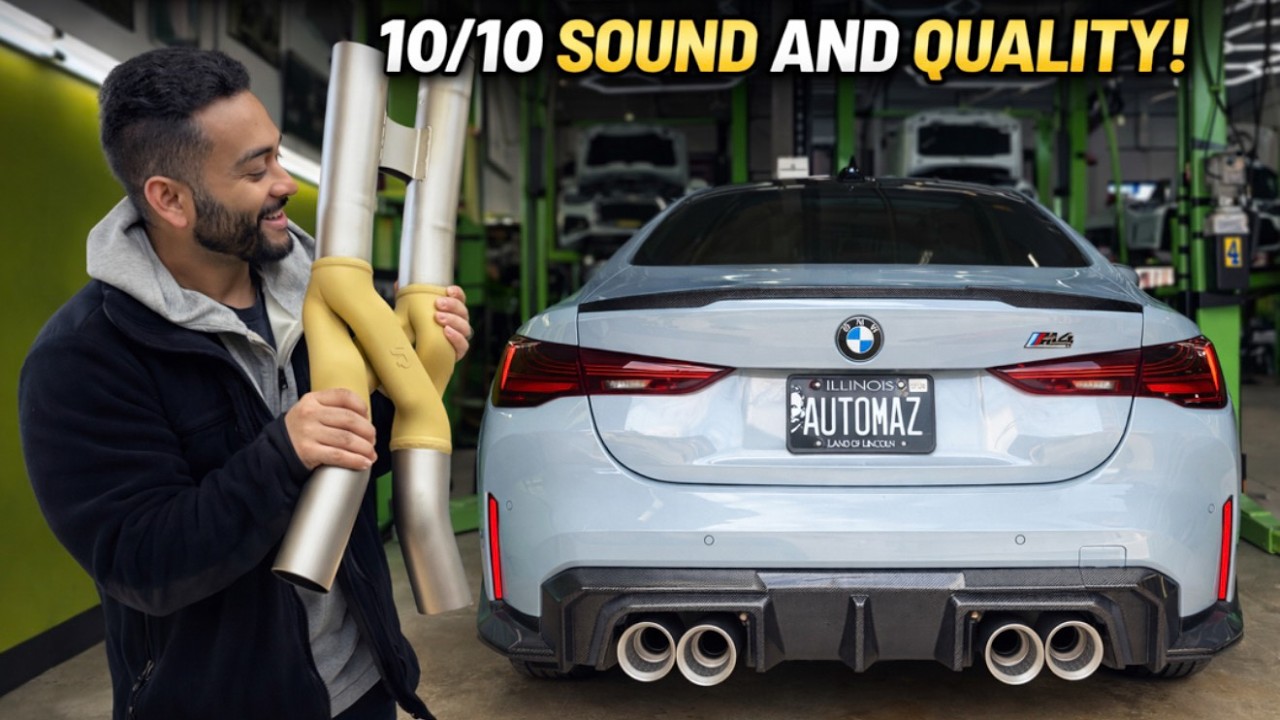 I Found the Perfect S58 Exhaust - YONRISTIC VANTA GOLD!