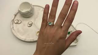 How to Stack an Engagement Ring with a Wedding Band, Wedding Jewelry Ideas