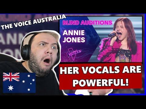 Annie Jones Sings Bonnie Tyler's Holding Out For a Hero | The Voice AU - TEACHER PAUL REACTS