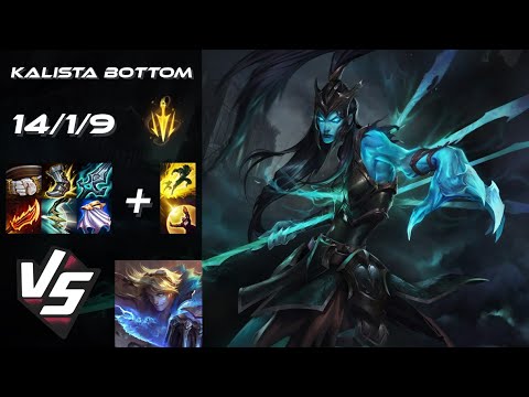 BOTTOM Kalista vs Ezreal - NA Master Patch 14.19