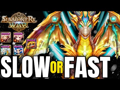 Nobody really knows if he SNAIL Cleaves or SPD Cleaves! - Summoners War