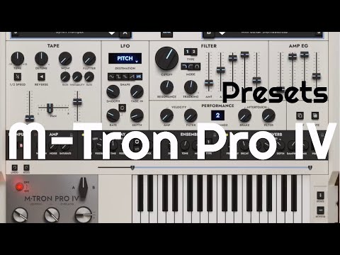 M-TRON PRO IV by GForce Software (No Talking) Presets