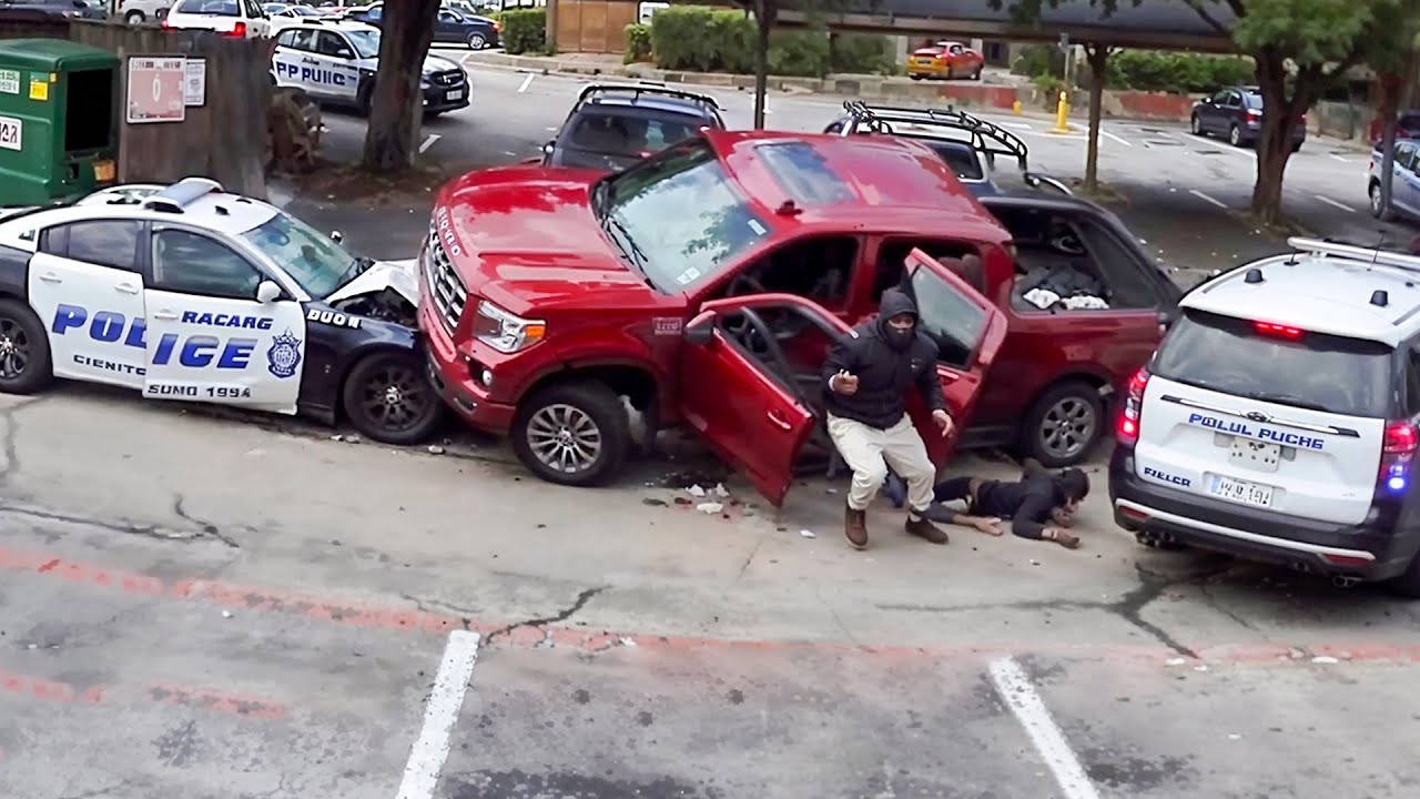 10 Most Insane Stolen Car Police Chases Caught on Dashcam!