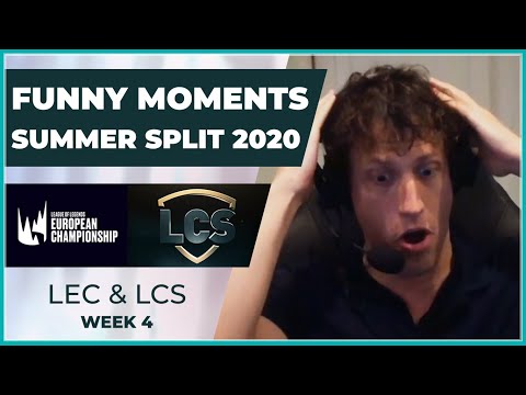 Funny Moments - LCS & LEC Week 4 - Summer Split 2020
