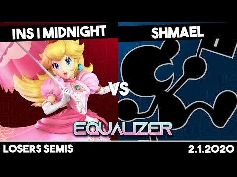 INS | Midnight (Peach/Palutena) vs Shmael (Mr. Game & Watch) | Losers Semis | Equalizer #3