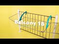 Навесная сушилка для белья Colombo Balcony 18 (ST189)