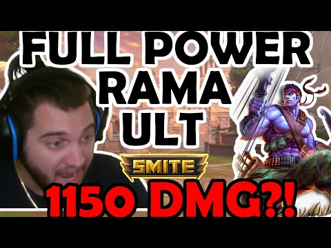 1.2K RAMA SNIPES?! FULL POWER - Season 9 Masters Ranked 1v1 Duel - SMITE