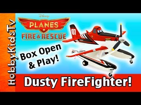 Disney Planes Fire and Rescue Racing Dusty with Pontoons | halloasoutdressing
