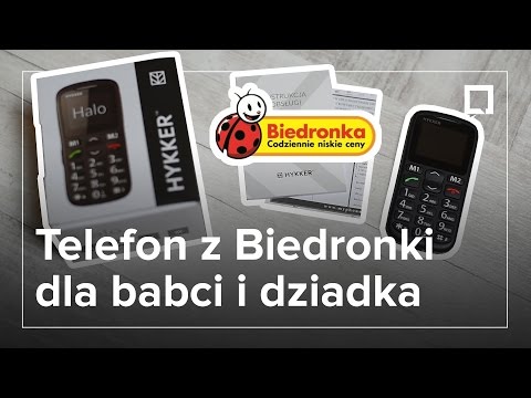 Hykker Halo - dobry i tani telefon komórkowy z Biedronki