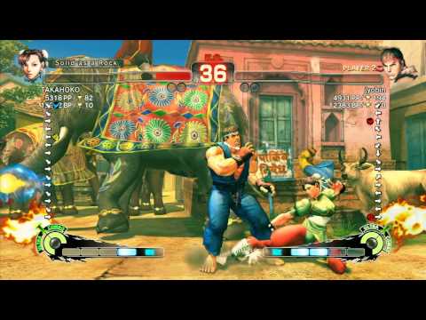 SSF4 AE 2012: TAKAHOKO (Chun-Li) vs jyobin (Ryu) - Xbox Live Ranked Match
