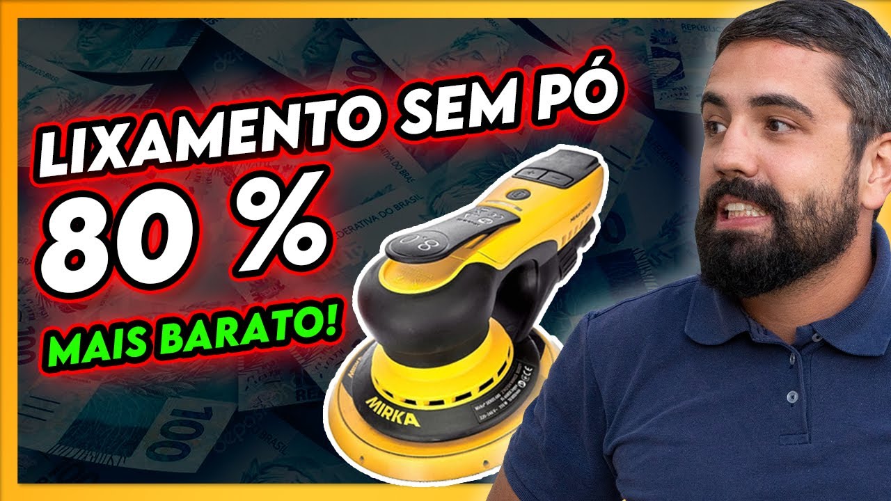 LIXAMENTO SEM PÓ BARATO! Saiba como esse profissional ECONOMIZOU mais de 80%